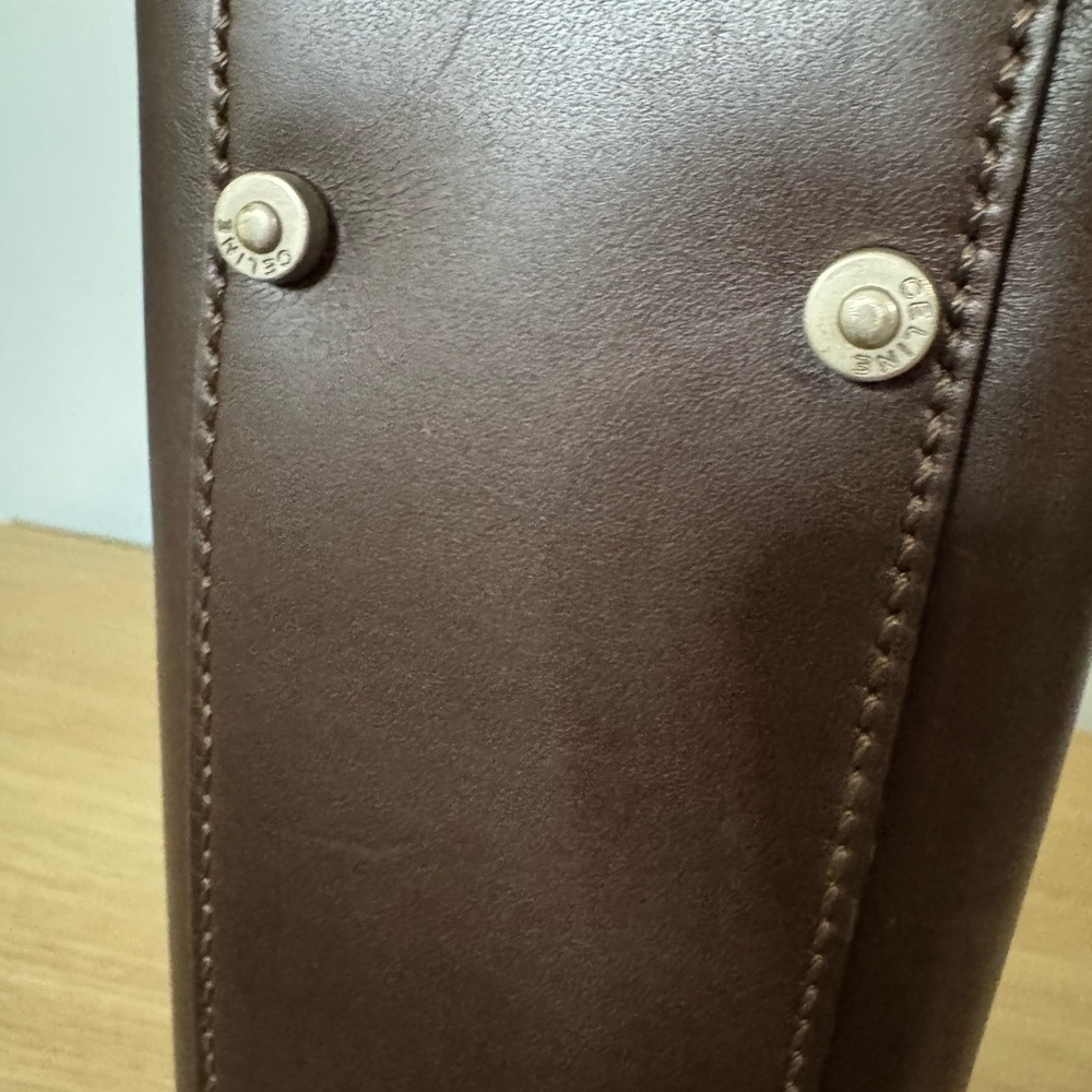 Celine brown leather purse - Picture 15 of 16